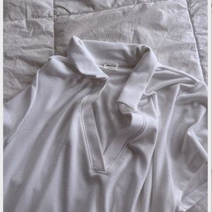 Aritzia White Polo Dress